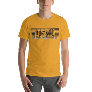 GOD Bless USA T-Shirt ShellMiddy GOD Bless USA T-Shirt Shirts & Tops GOD Bless USA T-Shirt Orange unisex-staple-t-shirt-mustard-front-62b8ea1b91a52 unisex-staple-t-shirt-mustard-front-62b8ea1b91a52-3