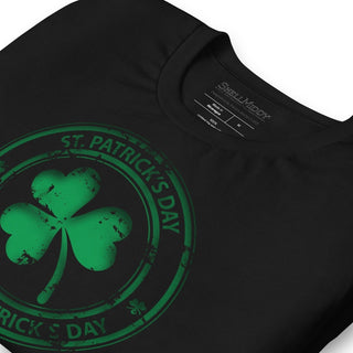 Happy St. Patrick's Day Clover Unisex t-shirt ShellMiddy Happy St. Patrick's Day Clover Unisex t-shirt Shirts & Tops unisex-staple-t-shirt-black-zoomed-in-63edcc8974fb3 unisex-staple-t-shirt-black-zoomed-in-63edcc8974fb3-0