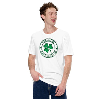 Happy St. Patrick's Day Clover Unisex t-shirt ShellMiddy Happy St. Patrick's Day Clover Unisex t-shirt Shirts & Tops unisex-staple-t-shirt-white-front-63edcc8985fb9 unisex-staple-t-shirt-white-front-63edcc8985fb9-3