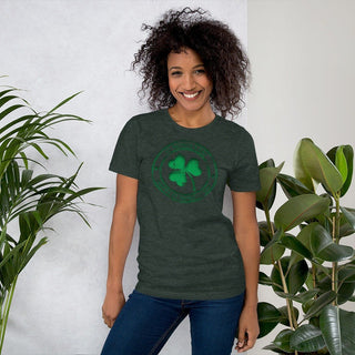 Happy St. Patrick's Day Clover Unisex t-shirt ShellMiddy Happy St. Patrick's Day Clover Unisex t-shirt Shirts & Tops unisex-staple-t-shirt-heather-forest-front-63edcc899a554 unisex-staple-t-shirt-heather-forest-front-63edcc899a554-9