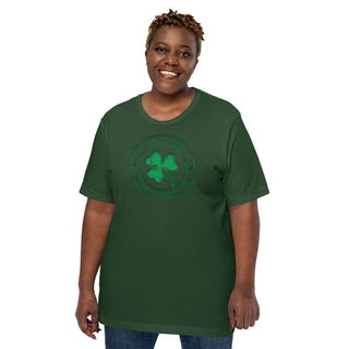 Happy St. Patrick's Day Clover Unisex t-shirt ShellMiddy Happy St. Patrick's Day Clover Unisex t-shirt Shirts & Tops unisex-staple-t-shirt-forest-front-63edcc899441a unisex-staple-t-shirt-forest-front-63edcc899441a-5