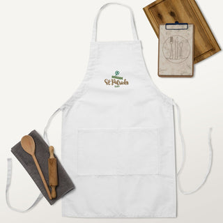 Happy St. Patricks Day Embroidered Apron ShellMiddy Happy St. Patricks Day Embroidered Apron embroidered-apron-white-front-2-63fd4ae02fe7b embroidered-apron-white-front-2-63fd4ae02fe7b-2