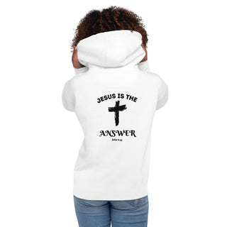 Jesus Is The Answer Unisex Hoodie ShellMiddy Jesus Is The Answer Unisex Hoodie Coats & Jackets unisex-premium-hoodie-white-back-65051250cbba0 unisex-premium-hoodie-white-back-65051250cbba0-7
