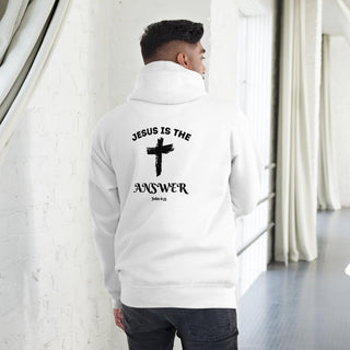 Jesus Is The Answer Unisex Hoodie ShellMiddy Jesus Is The Answer Unisex Hoodie Coats & Jackets unisex-premium-hoodie-white-back-65051250cdad1 unisex-premium-hoodie-white-back-65051250cdad1-3
