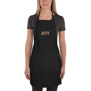 Joy Embroidered Apron ShellMiddy Joy Embroidered Apron Aprons Joy Embroidered Apron Women embroidered-apron-black-front-632a29e65bd62 embroidered-apron-black-front-632a29e65bd62-1