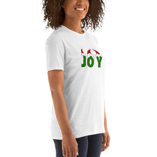 Joy Santa Hat T-Shirt ShellMiddy Joy Santa Hat T-Shirt Shirts & Tops unisex-basic-softstyle-t-shirt-white-right-front-636947b2835a9 unisex-basic-softstyle-t-shirt-white-right-front-636947b2835a9-7