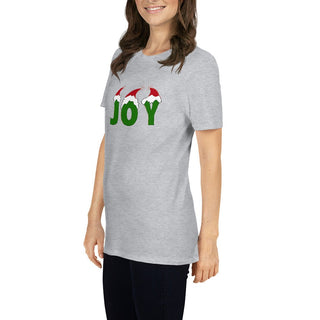 Joy Santa Hat T-Shirt ShellMiddy Joy Santa Hat T-Shirt Shirts & Tops unisex-basic-softstyle-t-shirt-sport-grey-left-front-636947b277b89 unisex-basic-softstyle-t-shirt-sport-grey-left-front-636947b277b89-9