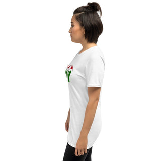 Joy Santa Hat T-Shirt ShellMiddy Joy Santa Hat T-Shirt Shirts & Tops unisex-basic-softstyle-t-shirt-white-left-636947b27b478 unisex-basic-softstyle-t-shirt-white-left-636947b27b478-6