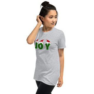 Joy Santa Hat T-Shirt ShellMiddy Joy Santa Hat T-Shirt Shirts & Tops unisex-basic-softstyle-t-shirt-sport-grey-left-front-636947b277414 unisex-basic-softstyle-t-shirt-sport-grey-left-front-636947b277414-8