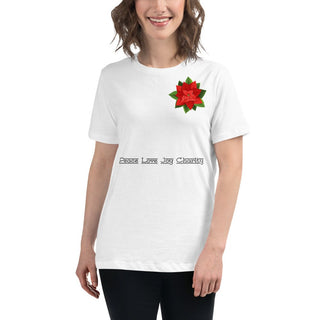 Love Joy Peace T-Shirt ShellMiddy Love Joy Peace T-Shirt Shirts & Tops womens-relaxed-t-shirt-white-front-6245cc4a9b85c womens-relaxed-t-shirt-white-front-6245cc4a9b85c-6