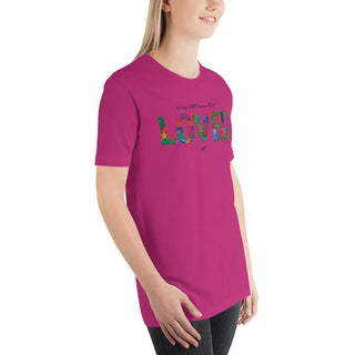 Loved T-shirt ShellMiddy Loved T-shirt Shirts & Tops unisex-staple-t-shirt-berry-right-front-63e1f4fa45611 unisex-staple-t-shirt-berry-right-front-63e1f4fa45611-8