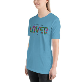 Loved T-shirt ShellMiddy Loved T-shirt Shirts & Tops unisex-staple-t-shirt-ocean-blue-left-front-63e1f4fac52d2 unisex-staple-t-shirt-ocean-blue-left-front-63e1f4fac52d2-9