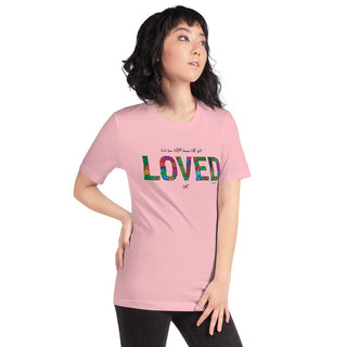 Loved T-shirt ShellMiddy Loved T-shirt Shirts & Tops unisex-staple-t-shirt-pink-right-front-63e1f4fa1d89c unisex-staple-t-shirt-pink-right-front-63e1f4fa1d89c-3