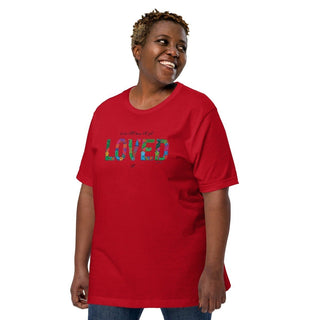 Loved T-shirt ShellMiddy Loved T-shirt Shirts & Tops unisex-staple-t-shirt-red-left-front-63e1f4fa36f42 unisex-staple-t-shirt-red-left-front-63e1f4fa36f42-1