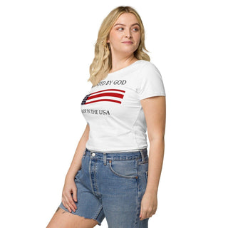 Organic Created & Made USA Flag T-shirt ShellMiddy Organic Created & Made USA Flag T-shirt Shirts & Tops womens-basic-organic-t-shirt-white-left-front-6311807c47ca4 womens-basic-organic-t-shirt-white-left-front-6311807c47ca4-5