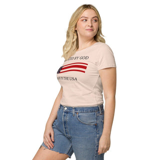 Organic Created & Made USA Flag T-shirt ShellMiddy Organic Created & Made USA Flag T-shirt Shirts & Tops womens-basic-organic-t-shirt-creamy-pink-left-front-6311807c43d98 womens-basic-organic-t-shirt-creamy-pink-left-front-6311807c43d98-8