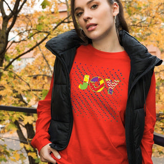 Pattens of Joy Tee ShellMiddy Pattens of Joy Tee unisex-long-sleeve-tee-poppy-front-2-638a56d20dab4 unisex-long-sleeve-tee-poppy-front-2-638a56d20dab4-2