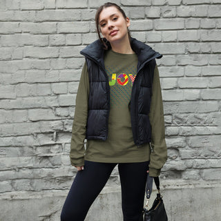 Pattens of Joy Tee ShellMiddy Pattens of Joy Tee unisex-long-sleeve-tee-military-green-front-638a56d20dfb6 unisex-long-sleeve-tee-military-green-front-638a56d20dfb6-6