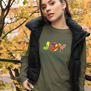 Pattens of Joy Tee ShellMiddy Pattens of Joy Tee unisex-long-sleeve-tee-military-green-front-2-638a56d20e6d0 unisex-long-sleeve-tee-military-green-front-2-638a56d20e6d0-1