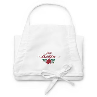 Poinsettia Embroidered Apron ShellMiddy Poinsettia Embroidered Apron Aprons embroidered-apron-white-front-632a2ce607b76 embroidered-apron-white-front-632a2ce607b76-3