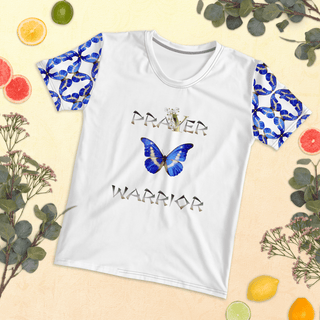 Prayer Warrior T-Shirt ShellMiddy Prayer Warrior T-Shirt Shirts & Tops Blue Butterfly Graphic Tee with the words Prayer Warrior all-over-print-womens-crew-neck-t-shirt-white-front-631ab81d4e371 all-over-print-womens-crew-neck-t-shirt-white-front-631ab81d4e371-3