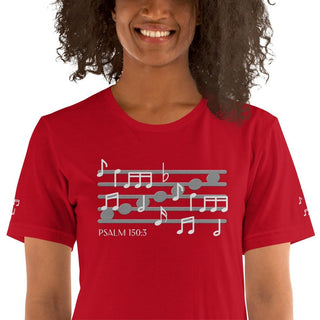 Psalm 150 Musical Notes T-shirt ShellMiddy Psalm 150 Musical Notes T-shirt Shirts & Tops unisex-staple-t-shirt-red-zoomed-in-6363f369f0a72 unisex-staple-t-shirt-red-zoomed-in-6363f369f0a72-9