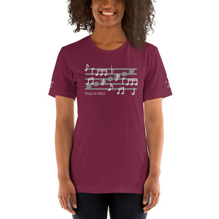 Psalm 150 Musical Notes T-shirt ShellMiddy Psalm 150 Musical Notes T-shirt Shirts & Tops unisex-staple-t-shirt-maroon-front-6363f36a03509 unisex-staple-t-shirt-maroon-front-6363f36a03509-1