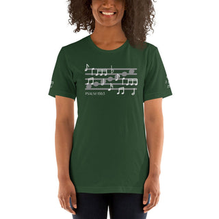 Psalm 150 Musical Notes T-shirt ShellMiddy Psalm 150 Musical Notes T-shirt Shirts & Tops unisex-staple-t-shirt-forest-front-6363f36a09a16 unisex-staple-t-shirt-forest-front-6363f36a09a16-5