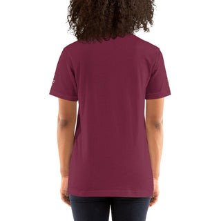 Psalm 150 Musical Notes T-shirt ShellMiddy Psalm 150 Musical Notes T-shirt Shirts & Tops unisex-staple-t-shirt-maroon-back-6363f36a053d6 unisex-staple-t-shirt-maroon-back-6363f36a053d6-8