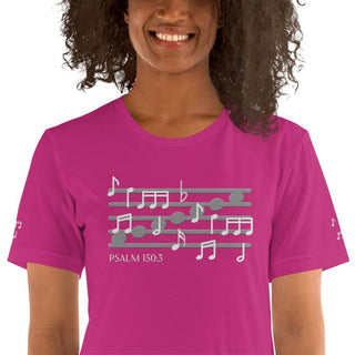 Psalm 150 Musical Notes T-shirt ShellMiddy Psalm 150 Musical Notes T-shirt Shirts & Tops unisex-staple-t-shirt-berry-zoomed-in-6363f36a16aba unisex-staple-t-shirt-berry-zoomed-in-6363f36a16aba-7