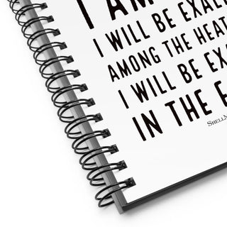 Psalm 46:10 Bible Quote Spiral Notebook ShellMiddy Psalm 46:10 Bible Quote Spiral Notebook Notebook spiral-notebook-white-product-detail-2-63c7130f7a576 spiral-notebook-white-product-detail-2-63c7130f7a576-9