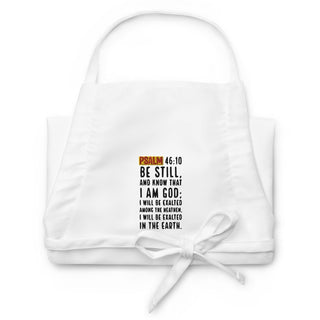 Psalm 46:10 Embroidered Apron ShellMiddy Psalm 46:10 Embroidered Apron embroidered-apron-white-front-63fd02bcbcd44 embroidered-apron-white-front-63fd02bcbcd44-4