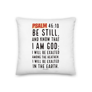 Psalm 46:10 Premium Pillow ShellMiddy Psalm 46:10 Premium Pillow Pillow all-over-print-premium-pillow-18x18-front-63c713b9e95a3 all-over-print-premium-pillow-18x18-front-63c713b9e95a3-5