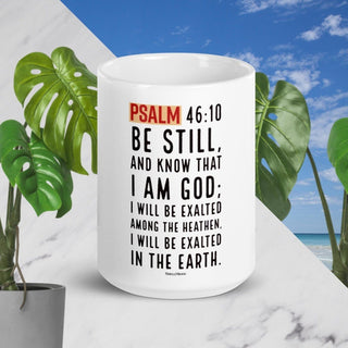 Psalm 46:10 White Glossy Mug ShellMiddy Psalm 46:10 White Glossy Mug Mug white-glossy-mug-15oz-front-view-63c6fcd57e59b white-glossy-mug-15oz-front-view-63c6fcd57e59b-8