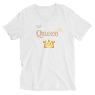 Queen T-Shirt ShellMiddy Queen T-Shirt Shirts & Tops unisex-v-neck-tee-white-front-62d24cda69f8d unisex-v-neck-tee-white-front-62d24cda69f8d-0