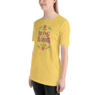 Rooted and Grounded T-shirt ShellMiddy Rooted and Grounded T-shirt Shirts & Tops unisex-staple-t-shirt-yellow-left-front-63e1f2d6bc995 unisex-staple-t-shirt-yellow-left-front-63e1f2d6bc995-3