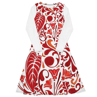Shades of Red Midi Dress ShellMiddy Shades of Red Midi Dress Dress all-over-print-long-sleeve-midi-dress-white-front-643867190a7e9 all-over-print-long-sleeve-midi-dress-white-front-643867190a7e9-6