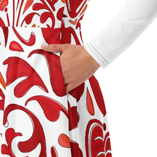 Shades of Red Midi Dress ShellMiddy Shades of Red Midi Dress Dress all-over-print-long-sleeve-midi-dress-white-product-details-643867190c94f all-over-print-long-sleeve-midi-dress-white-product-details-643867190c94f-0