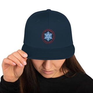 Snowflake For HIS Glory Snapback Hat ShellMiddy Snowflake For HIS Glory Snapback Hat Hat classic-snapback-dark-navy-front-635f05770b62a classic-snapback-dark-navy-front-635f05770b62a-8