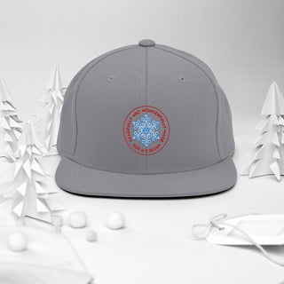 Snowflake For HIS Glory Snapback Hat ShellMiddy Snowflake For HIS Glory Snapback Hat Hat classic-snapback-silver-front-2-635f05770be51 classic-snapback-silver-front-2-635f05770be51-8
