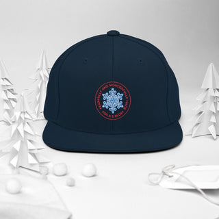 Snowflake For HIS Glory Snapback Hat ShellMiddy Snowflake For HIS Glory Snapback Hat Hat classic-snapback-dark-navy-front-2-635f05770a6d1 classic-snapback-dark-navy-front-2-635f05770a6d1-7