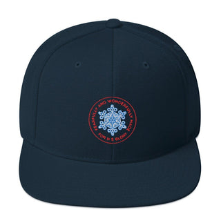 Snowflake For HIS Glory Snapback Hat ShellMiddy Snowflake For HIS Glory Snapback Hat Hat classic-snapback-dark-navy-front-635f05770b4fe classic-snapback-dark-navy-front-635f05770b4fe-2