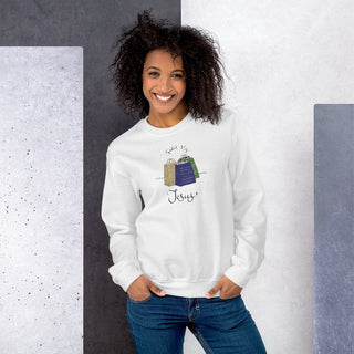 Spoiled By Jesus Sweatshirt ShellMiddy Spoiled By Jesus Sweatshirt Shirts & Tops unisex-crew-neck-sweatshirt-white-front-63a4dfd242c13 unisex-crew-neck-sweatshirt-white-front-63a4dfd242c13-12