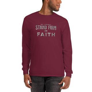 Stand Firm in Faith Shirt ShellMiddy Stand Firm in Faith Shirt Shirts & Tops mens-long-sleeve-shirt-maroon-front-64080eb9226be mens-long-sleeve-shirt-maroon-front-64080eb9226be-0
