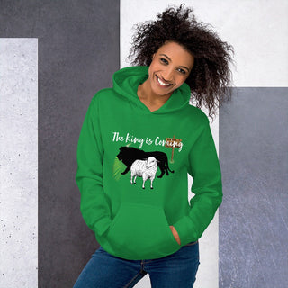 The King Is Coming Hoodie ShellMiddy The King Is Coming Hoodie Coats & Jackets unisex-heavy-blend-hoodie-irish-green-front-6318152b00bfe unisex-heavy-blend-hoodie-irish-green-front-6318152b00bfe-1