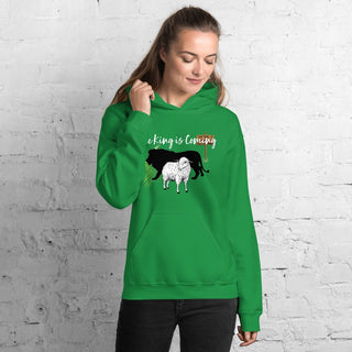 The King Is Coming Hoodie ShellMiddy The King Is Coming Hoodie Coats & Jackets unisex-heavy-blend-hoodie-irish-green-front-6318152b02267 unisex-heavy-blend-hoodie-irish-green-front-6318152b02267-1