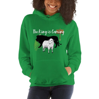 The King Is Coming Hoodie ShellMiddy The King Is Coming Hoodie Coats & Jackets unisex-heavy-blend-hoodie-irish-green-front-6318152b036ee unisex-heavy-blend-hoodie-irish-green-front-6318152b036ee-2