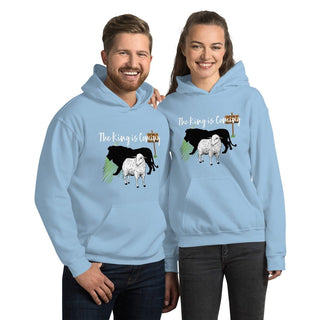 The King Is Coming Hoodie ShellMiddy The King Is Coming Hoodie Coats & Jackets unisex-heavy-blend-hoodie-light-blue-front-6318152b135b0 unisex-heavy-blend-hoodie-light-blue-front-6318152b135b0-8
