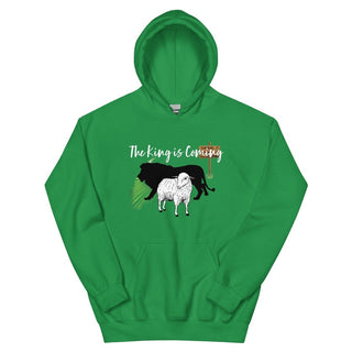The King Is Coming Hoodie ShellMiddy The King Is Coming Hoodie Coats & Jackets unisex-heavy-blend-hoodie-irish-green-front-6318152aed807 unisex-heavy-blend-hoodie-irish-green-front-6318152aed807-4