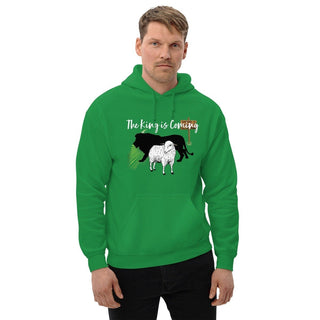The King Is Coming Hoodie ShellMiddy The King Is Coming Hoodie Coats & Jackets unisex-heavy-blend-hoodie-irish-green-front-6318152b08409 unisex-heavy-blend-hoodie-irish-green-front-6318152b08409-0